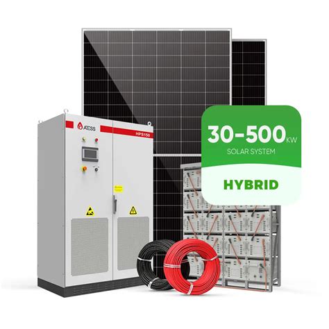 Complete Hybrid Solar Energy Storage System 20kw 30kw 50kw 100kw 150kw