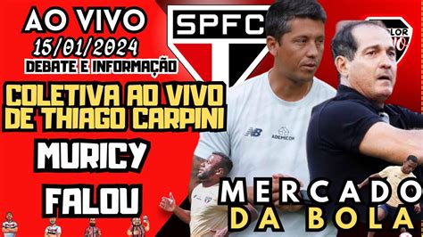 Tricolor Di Rio Coletiva Do Carpini Ao Vivo Muricy Falou Tudo