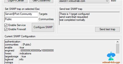 Configure Snmp On Esxi Server Gui Vmware Best Practices Vgeek