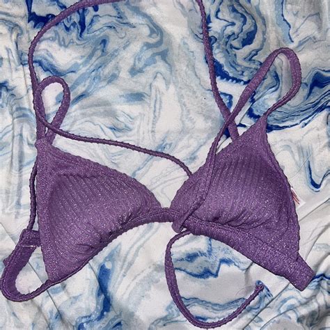 Xhilaration Women S Purple Bikini And Tankini Tops Depop