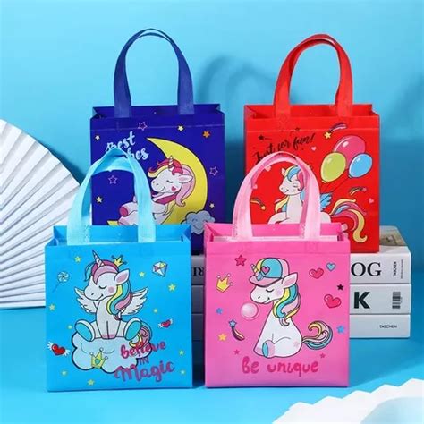 Dulceros Unicornio Bolsa Para Dulces Unicornio Fiesta Ni Os Meses Sin