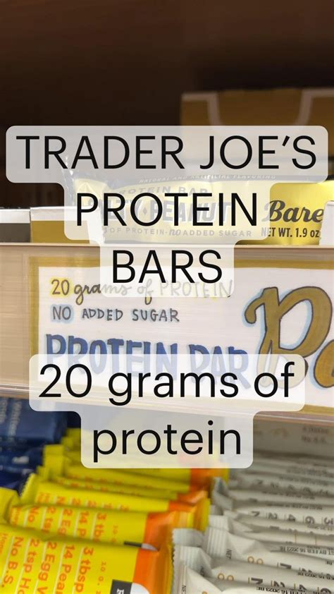 Trader Joes Protein Bars Protein Bars Trader Joes Snacks High