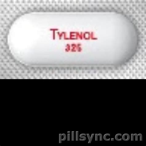 White Round Tylenol Acetaminophen Mg Oral Tablet Tylenol Pill