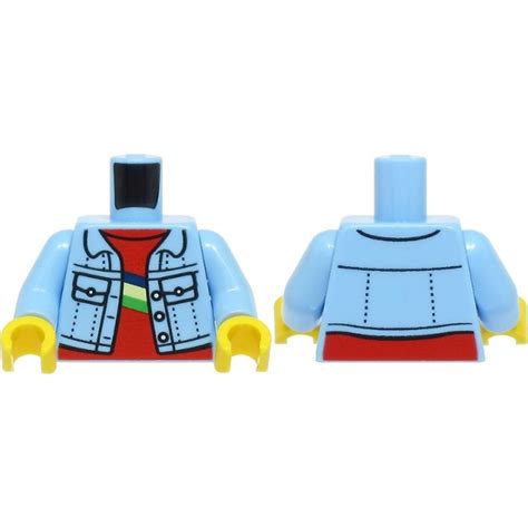 Torses Lego® Lego® Mini Figurine Torse Veste Ouverte 3y La Boutique Briques Passion