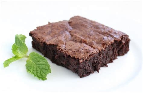 Mint Infused Deep Dish Brownies Recipe