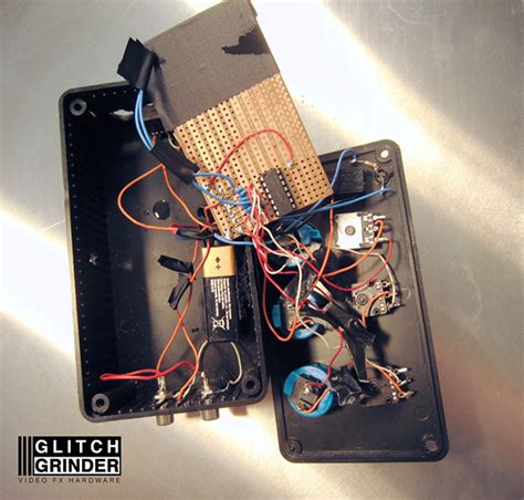 DIY "GLITCH GRINDER" Video FX Hardware on Behance