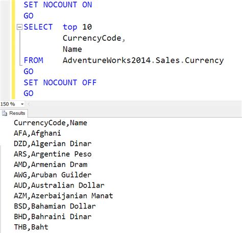 Sql Server Ssms Trick Generating Csv File Using Management Mobile Legends 23433 Hot Sex Picture