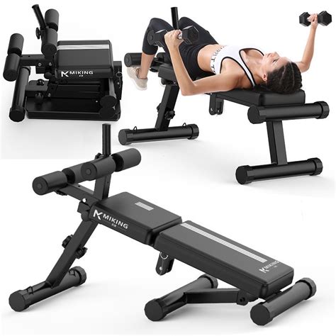 Bodymotion Miking Folding Sit Up Bench Abdominal Muscle Board