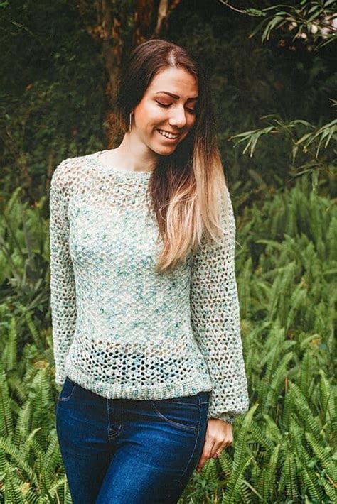 Muse Crochet Summer Top Pattern Briana K Designs Gehaakte Trui