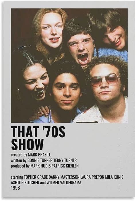 AAzaqTin That 70s Show Canvas Print Home Decorations Posters For Room