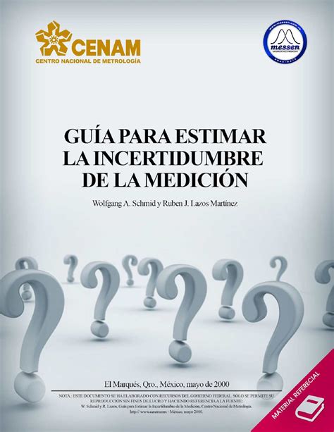 Calaméo CENAM Guia para la estimación de la incertidumbre