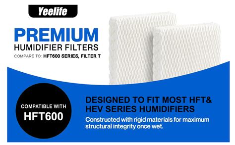 Yeelife 8 Pack Hft600 Filter Replacement For Honeywell