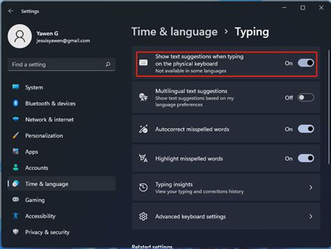 How To Enable Disable Text Suggestions In Windows Minitool