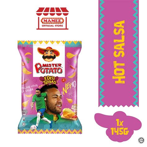 Limited Edition Mister Potato Chips X Neymar G Hot Salsa