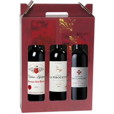 Coffret Rubis Grands Crus De Bordeaux Ch Teau Rioublanc