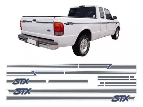 Kit Adesivo Ford Ranger Stx Faixa Lateral A