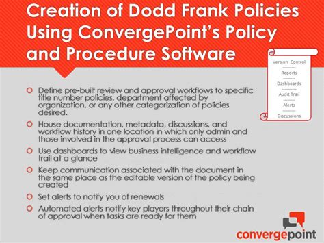 The Cost Effective Way To Ensure Dodd Frank Policy Management