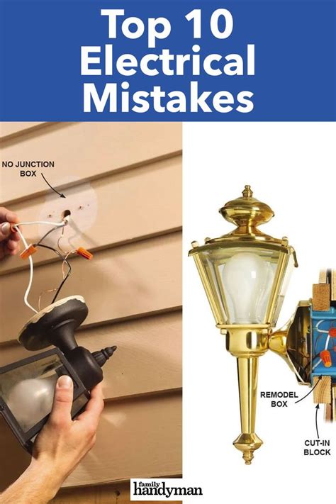 Most Common Electrical Mistakes Diyers Make Electrical Projects