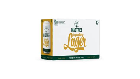 Madtree Legendary Lager Beer 15 Pk 12 Fl Oz Kroger