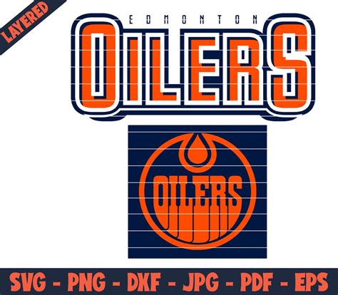 Edmonton Oilers Logo Svg Hockey Team Svg NHL Sport Team Etsy