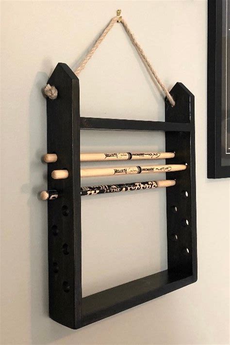 Drum Stick Shelf Drum Stick Organization Drum Stick Display Etsy Canada