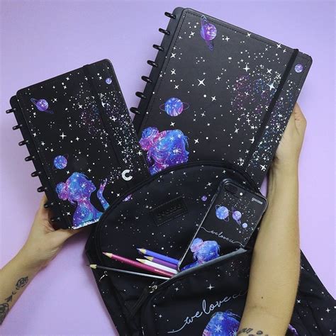 Caderno Inteligente Grande Ci By Gocase Poeira Das Estrelas