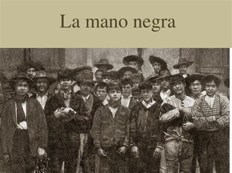 El Proceso De La Mano Negra By Siete Partidas Issuu