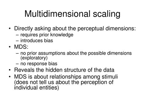 Ppt Multidimensional Scaling Powerpoint Presentation Free Download