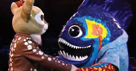 Itv The Masked Singer Uk Fans In Tears As They Make Piranha And Fawn