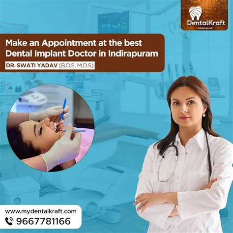 Make An Appointment At The Best Dental Implant Doctor In Indirapuram