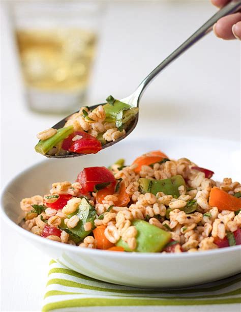 Summer Farro Salad Jill Silverman Hough