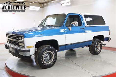 1991 Chevrolet Blazer Worldwide Vintage Autos 52 OFF