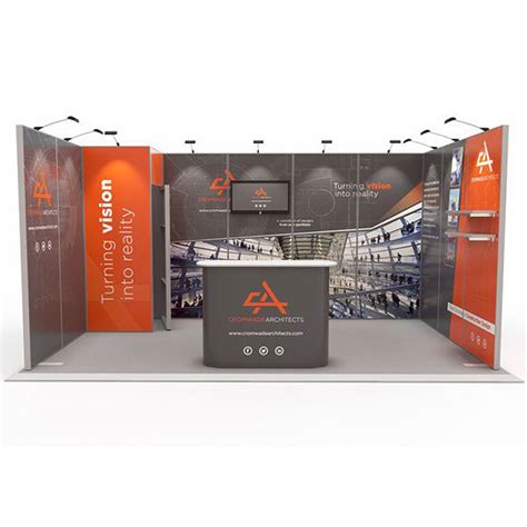 Exhibit U Shape Modular Exhibition Stands U Shaped Display Stands