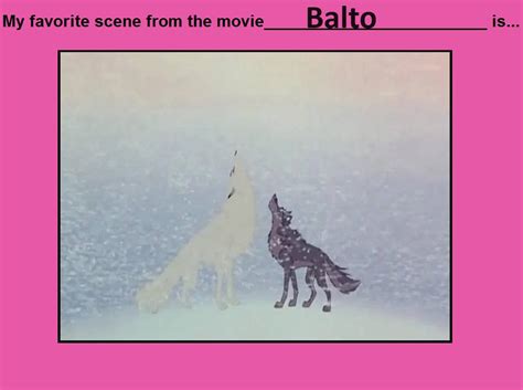 My Favorite Scene in Balto is the White Wolf Scene by CallMeBlackBeauty ...