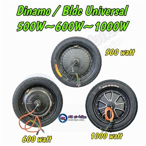 Jual Dinamo Sepeda Listrik W W W V W Gratis Ban