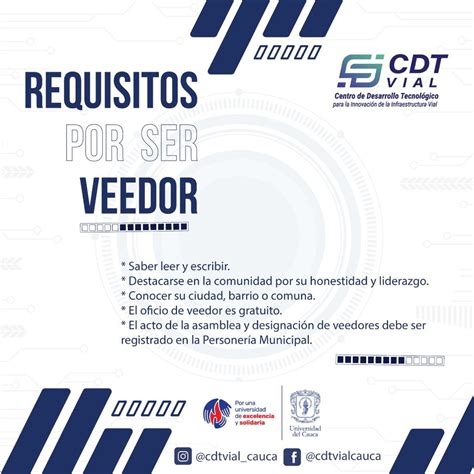 Veedur A Ciudadana Cdt Vial