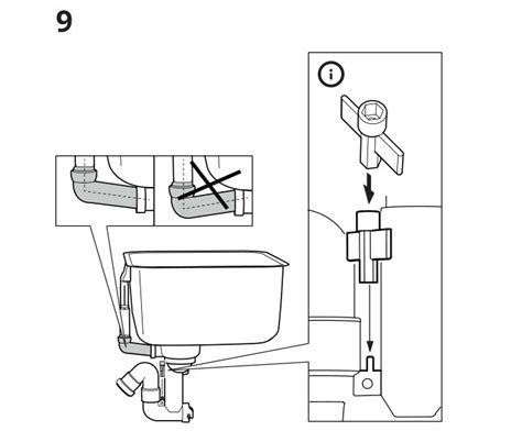 Ikea Lillviken Water Trapstrainer 1 Bowl Installation Guide