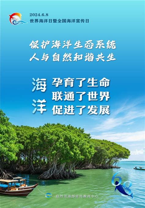 第16个“世界海洋日”和第17个“全国海洋宣传日”宣传海报来啦 池州市自然资源和规划局