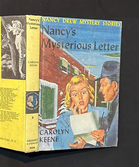 Nancy Drew 8 Nancys Mysterious Letter Carolyn Keene Etsy