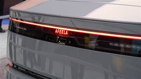 Ces Sony And Honda Show Off Updated Afeela Ev