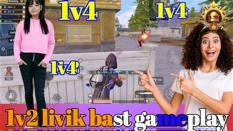 1v4 Solo Vs Squad Best Of Livik Moments BGMI LIVIK GAMEPLAY