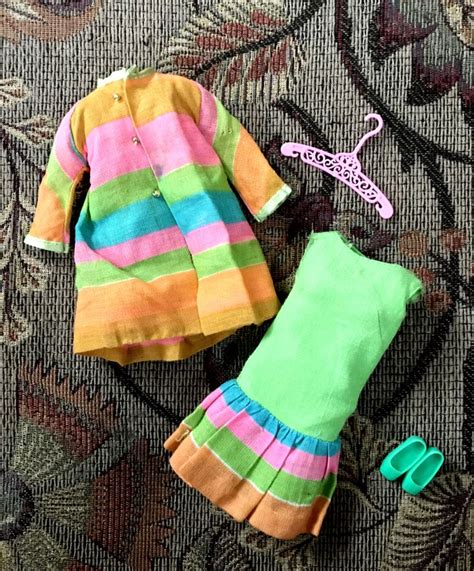 Vintage Mattel Barbie Francie Merry Go Rounders Outfit