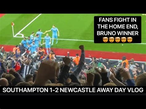 Limbs Fights And Bruno Southampton Newcastle Away Day Vlog