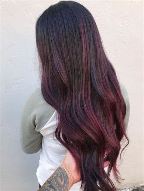 Pelo Color Vino La Coloraci N Con Hashtag Que Pretende Ser Tendencia