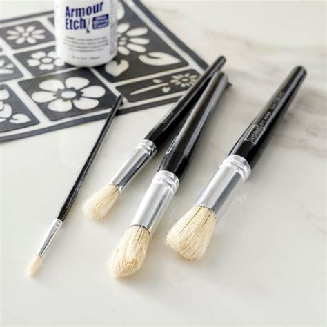 Stencil Brush Set By Artminds™ Diy Home Michaels