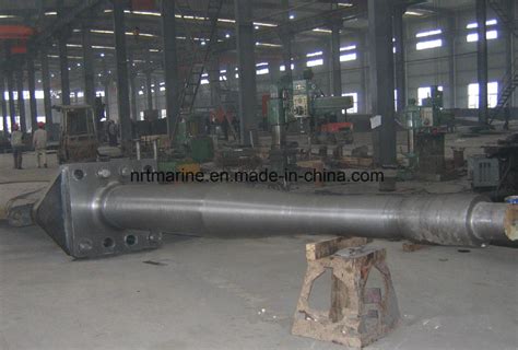 L High Precision Marine Forging Stern Shaft Propeller Shaft Tail