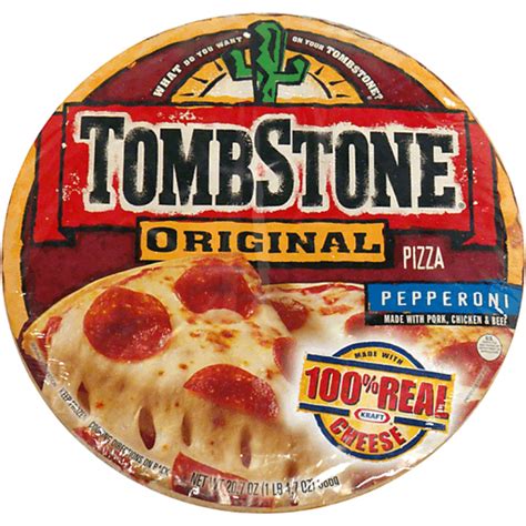 Tombstone Pizza Original Pepperoni Frozen Foods Foodtown