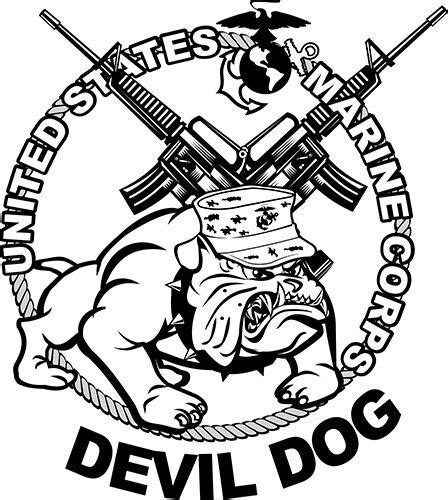 Usmc Devil Dog Drawing