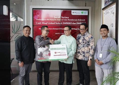 CIMB Niaga Syariah Salurkan Imbal Hasil Wakaf CWLS Seri SWR002 Dan