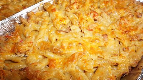 The Most Cheesiest Haitian Macaroni Recipe Macaroni Au Gratin Happily Natural